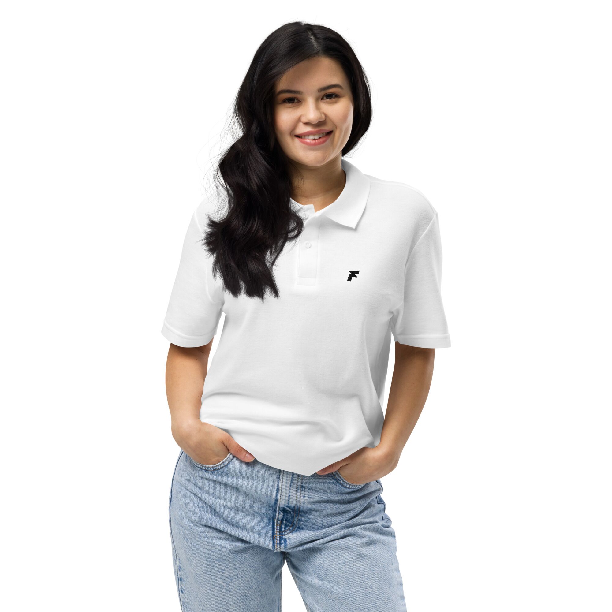 Flashborn Signature Polo – White Edition – Bild 4